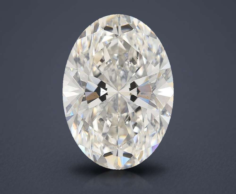 7.17 Carat Oval Lab Diamond