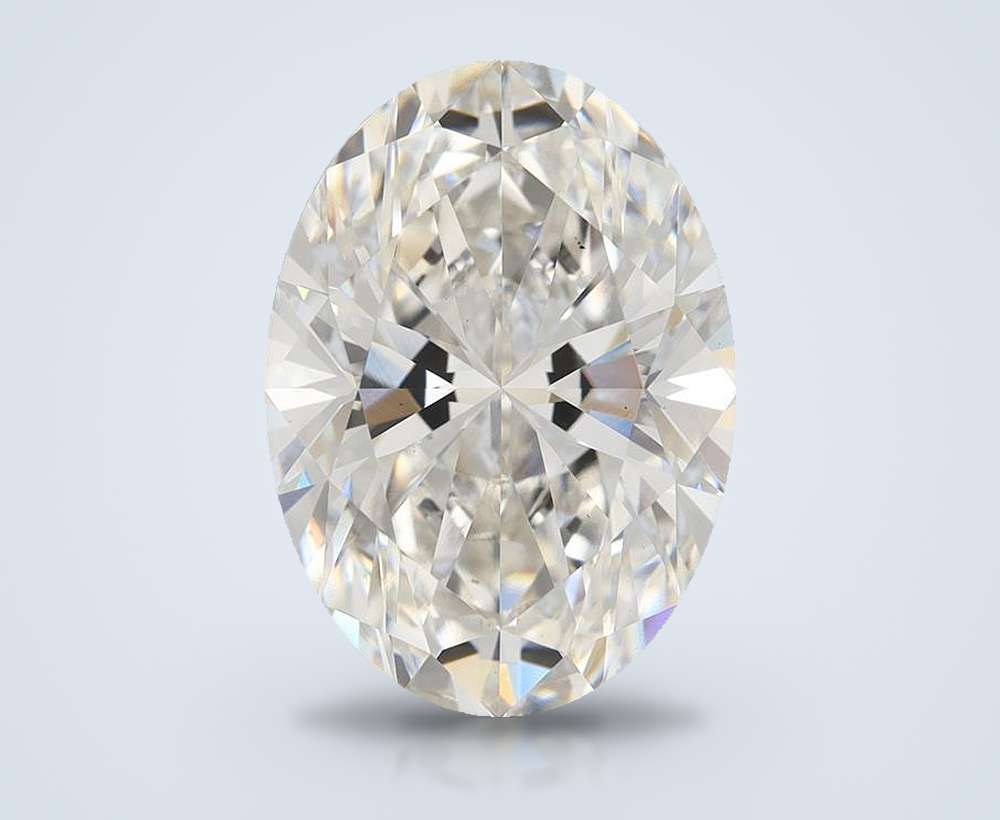 7.17 Carat Oval Lab Diamond