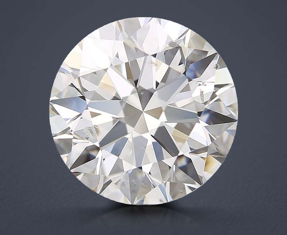 4.06 Carat Round Natural Diamond