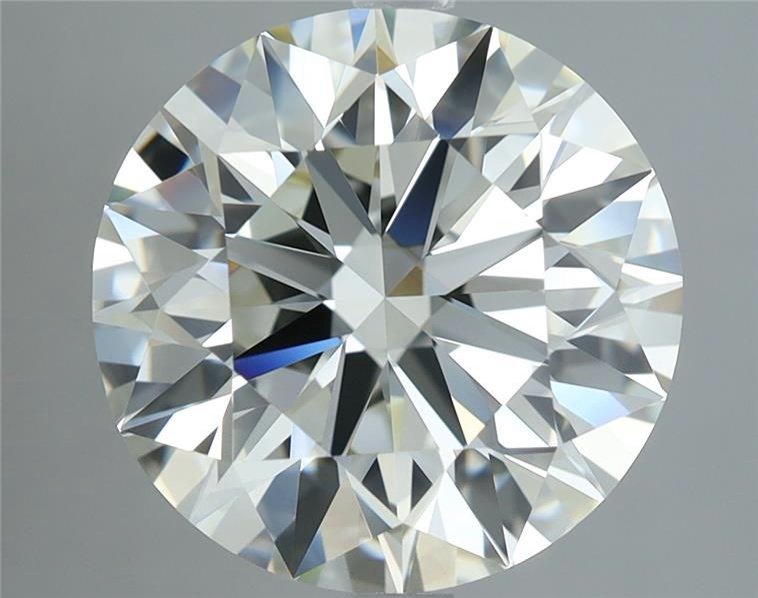 5.52ct J VVS1 Rare Carat Ideal Cut Round Diamond