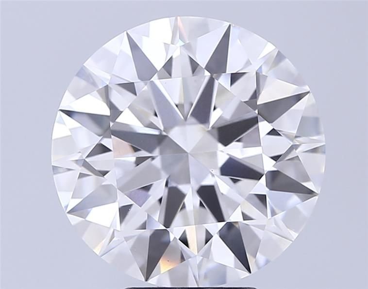 7.08ct D VS1 Rare Carat Ideal Cut Round Lab Grown Diamond