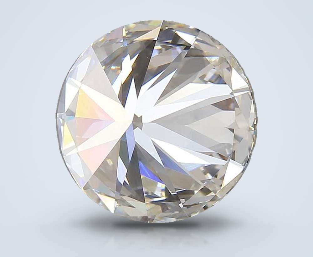 5.45 Carat Round Lab Diamond