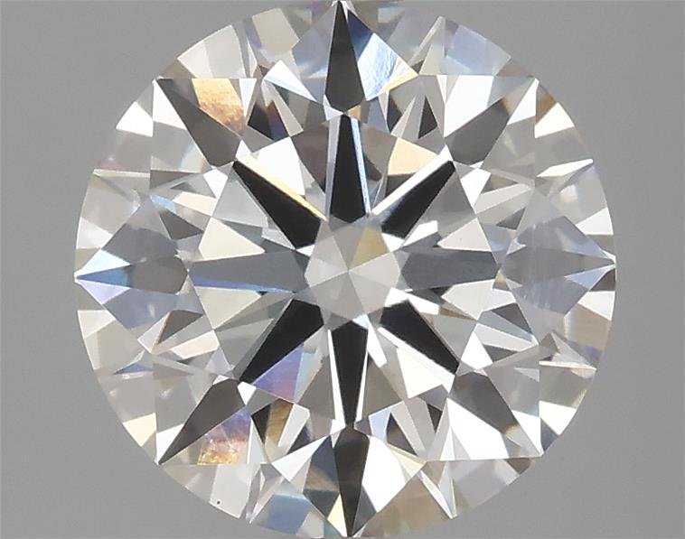 3.44ct H VS1 Rare Carat Ideal Cut Round Lab Grown Diamond