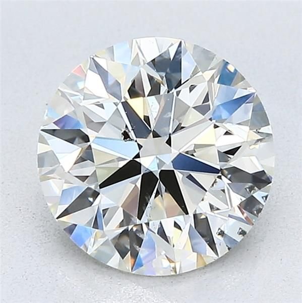 2.22ct K SI2 Excellent Cut Round Diamond