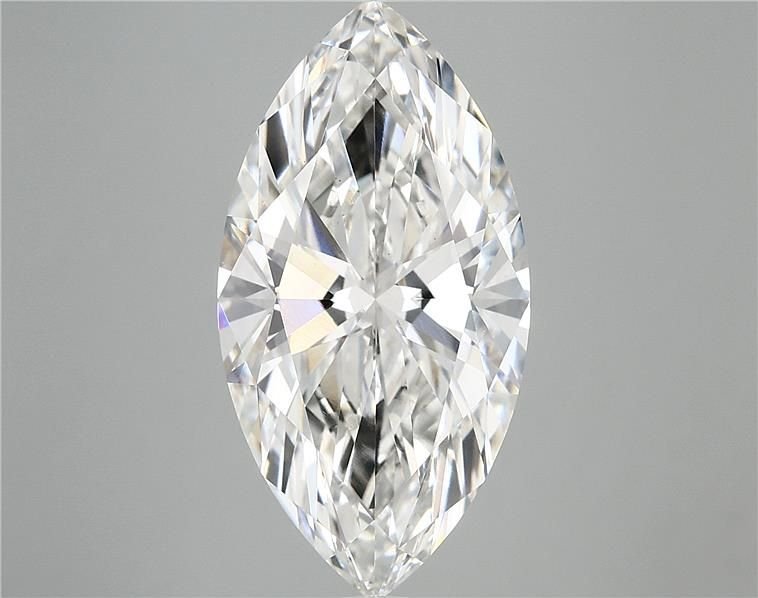 6.08ct F VS1 Rare Carat Ideal Cut Marquise Lab Grown Diamond