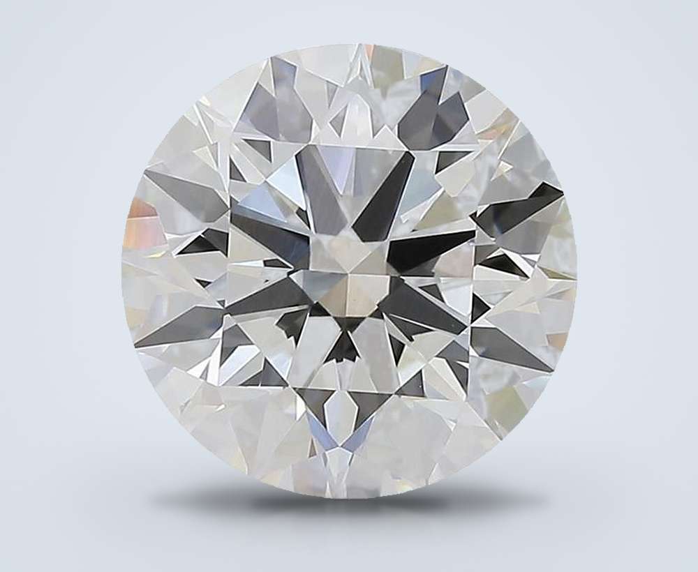 4.56 Carat Round Lab Diamond