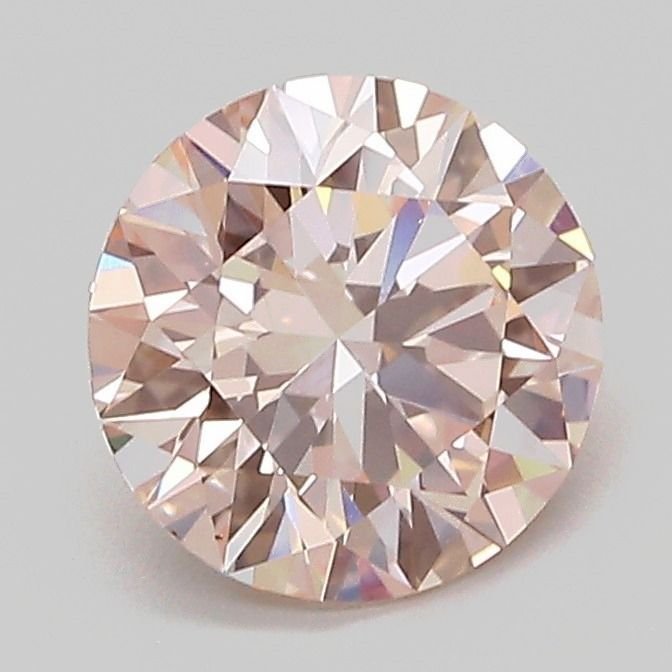 1.49 Ct. Fancy Intense Pink Round Lab Diamond