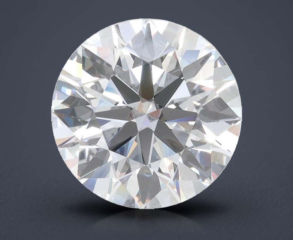 3.95 Carat Round Lab Diamond