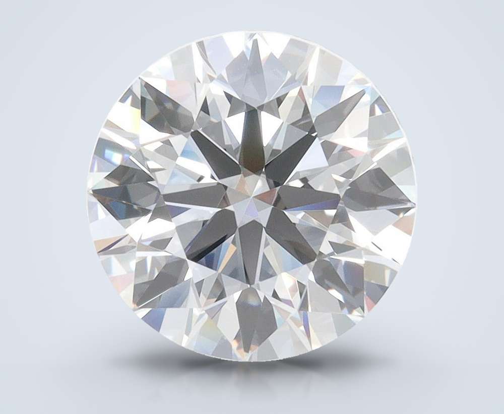 3.95 Carat Round Lab Diamond
