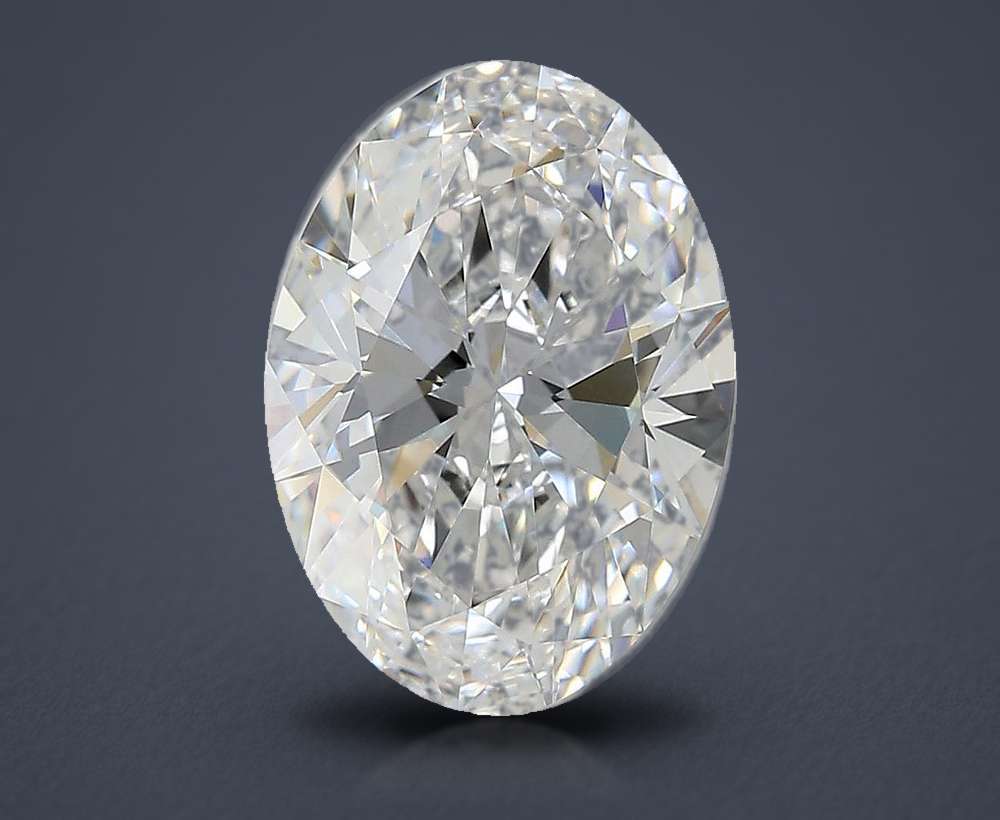 3.36 Carat Oval Lab Diamond