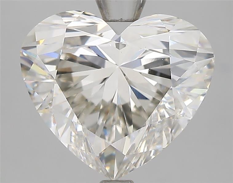 4.06ct I VVS2 Rare Carat Ideal Cut Heart Lab Grown Diamond