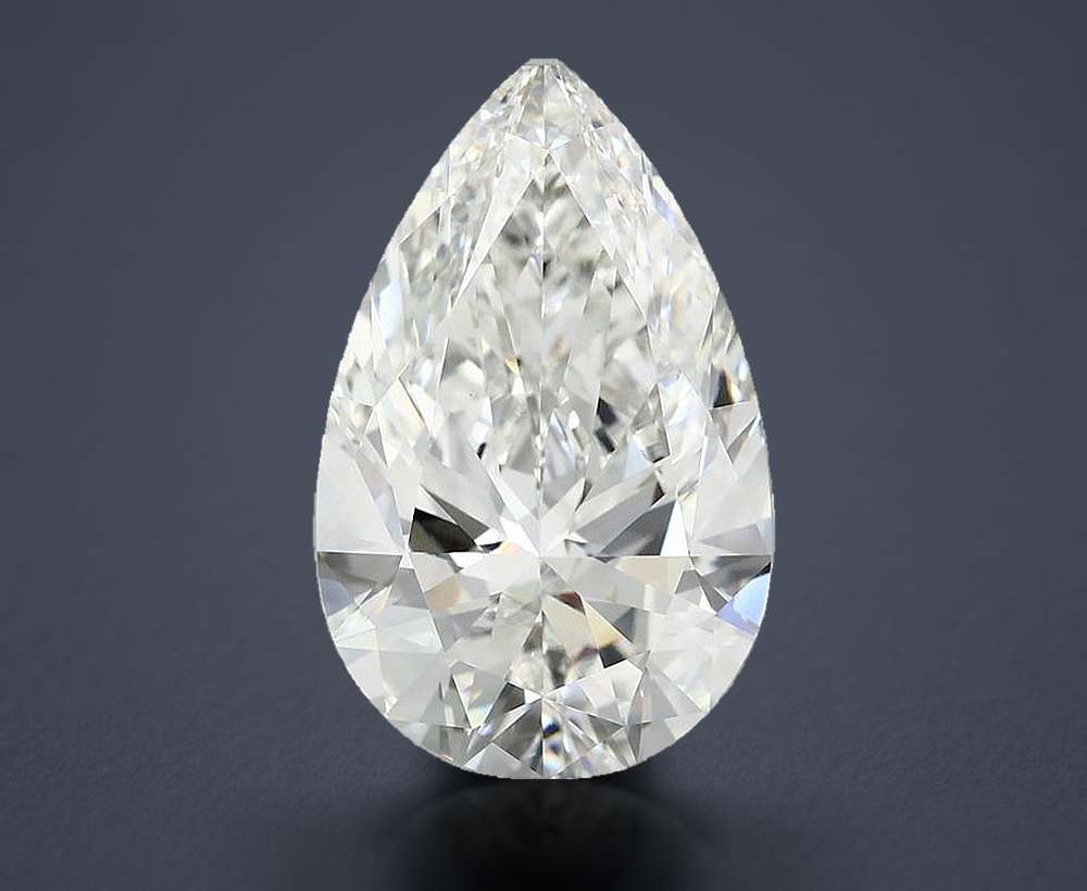 6.30 Carat Pear Lab Diamond