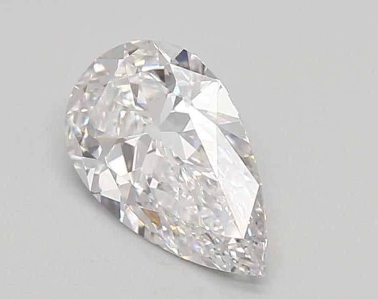 0.87ct D VS1 Rare Carat Ideal Cut Pear Lab Grown Diamond