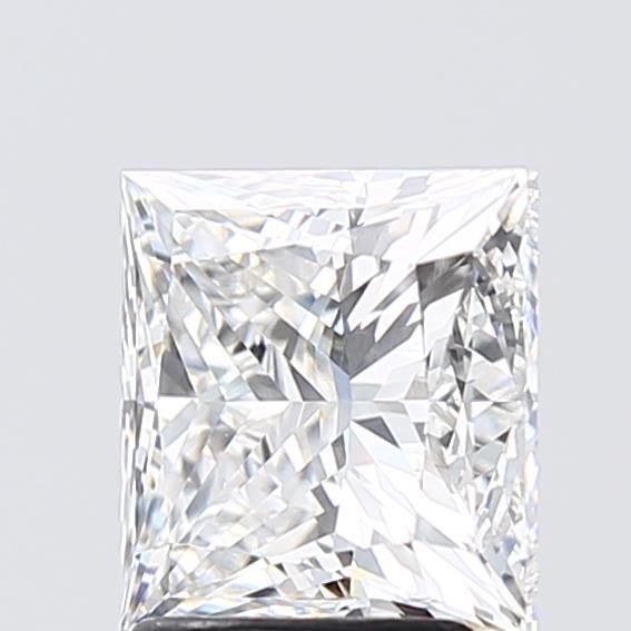 2.35ct F VVS2 Rare Carat Ideal Cut Princess Lab Grown Diamond
