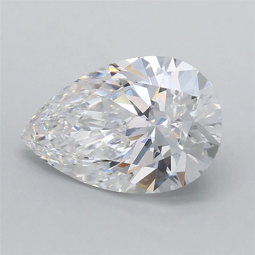 1.53ct D VS1 Rare Carat Ideal Cut Pear Lab Grown Diamond