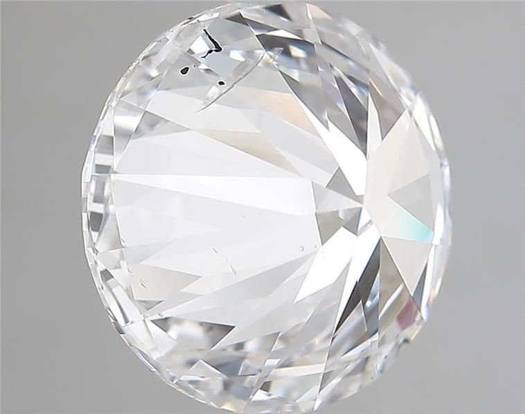 4.60ct D SI2 Rare Carat Ideal Cut Round Diamond