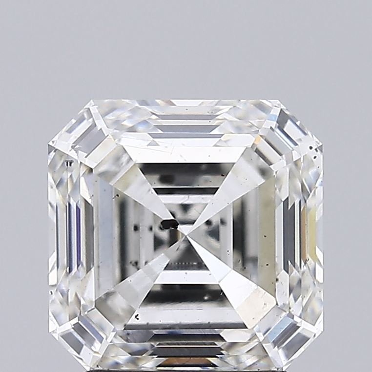 2.64ct G SI1 Rare Carat Ideal Cut Asscher Lab Grown Diamond