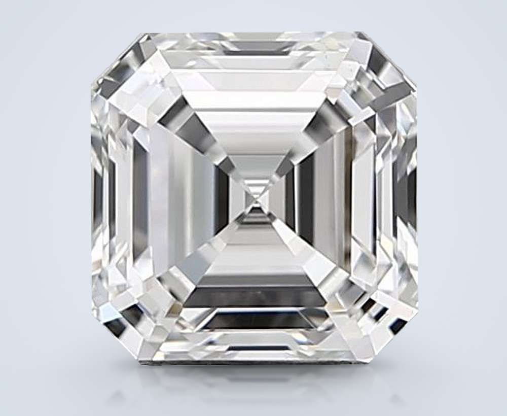 2.00 Carat Asscher Lab Diamond
