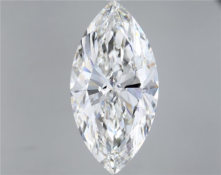 11.05ct F VVS2 Rare Carat Ideal Cut Marquise Lab Grown Diamond