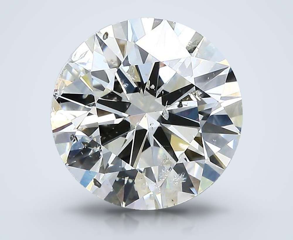 3.00 Carat Round Natural Diamond