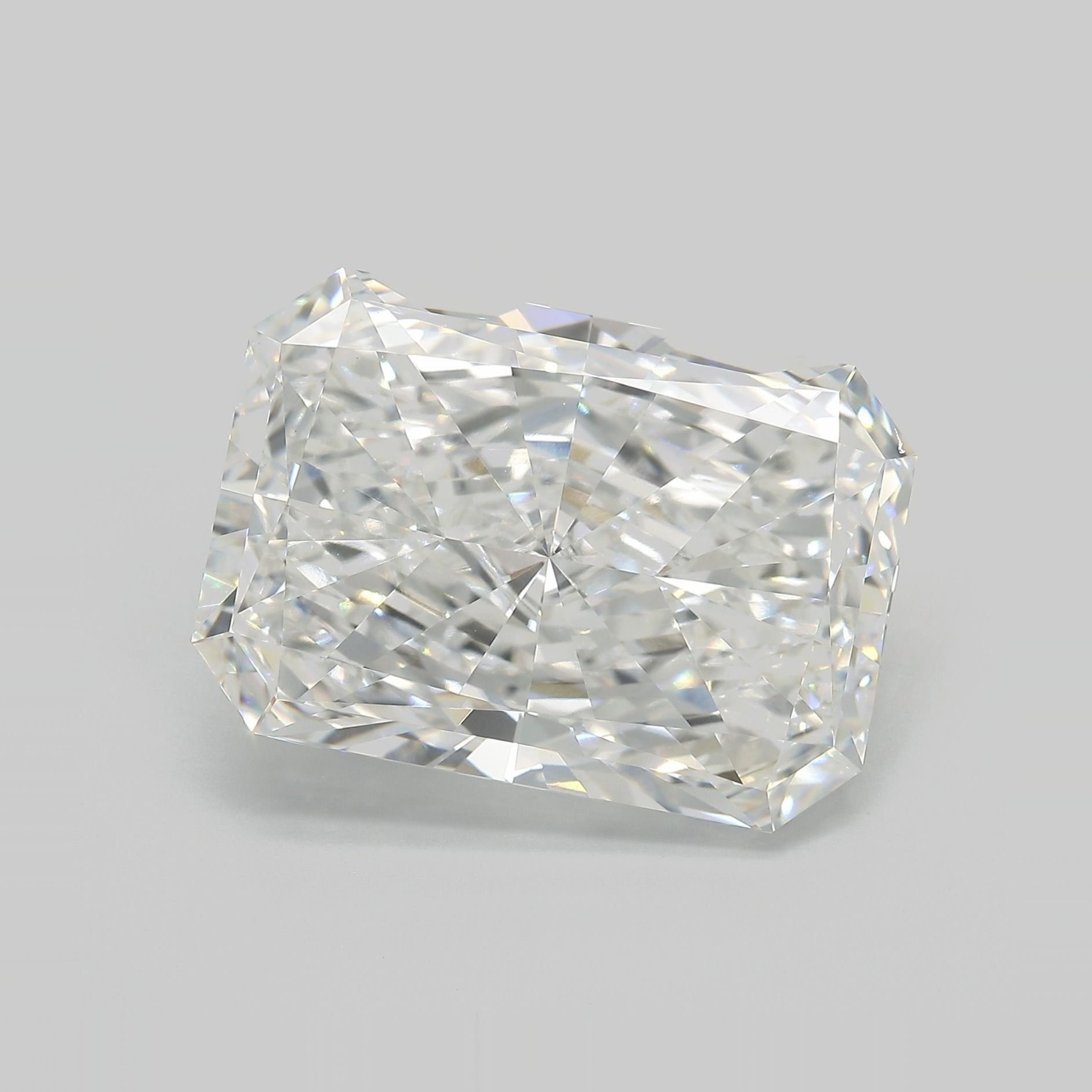 16.12ct F VVS2 Very Good Cut Radiant Lab Grown Diamond