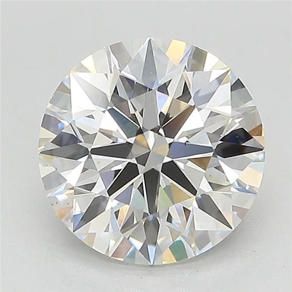 2.53ct E VS2 Rare Carat Ideal Cut Round Lab Grown Diamond