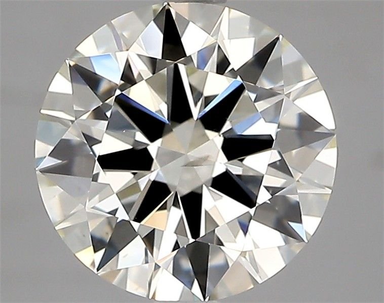 2.55ct K SI1 Rare Carat Ideal Cut Round Diamond