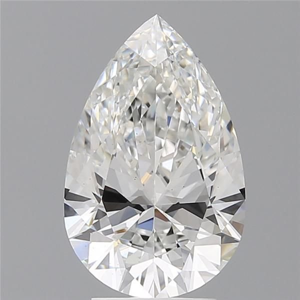 3.58 Carat Pear Lab Diamond