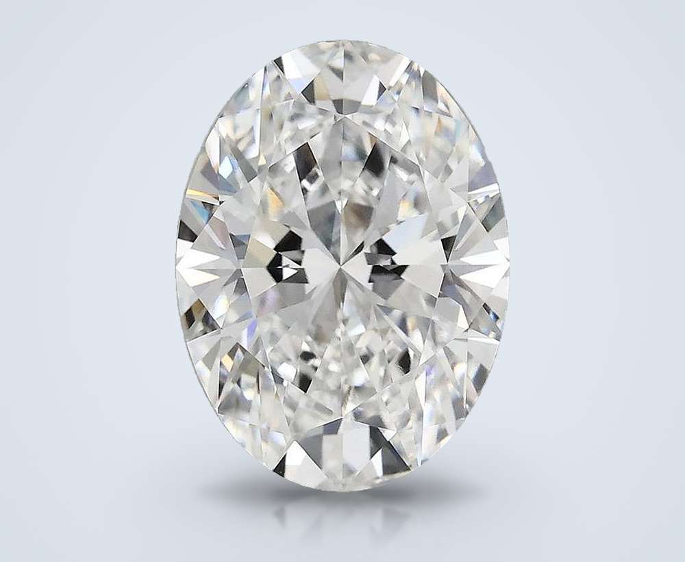 4.25 Carat Oval Lab Diamond