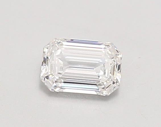 0.46ct D VVS1 Very Good Cut Emerald Lab Grown Diamond