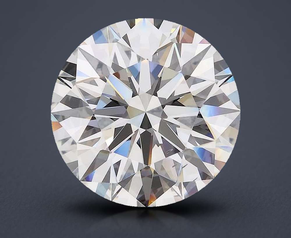 4.47 Carat Round Lab Diamond