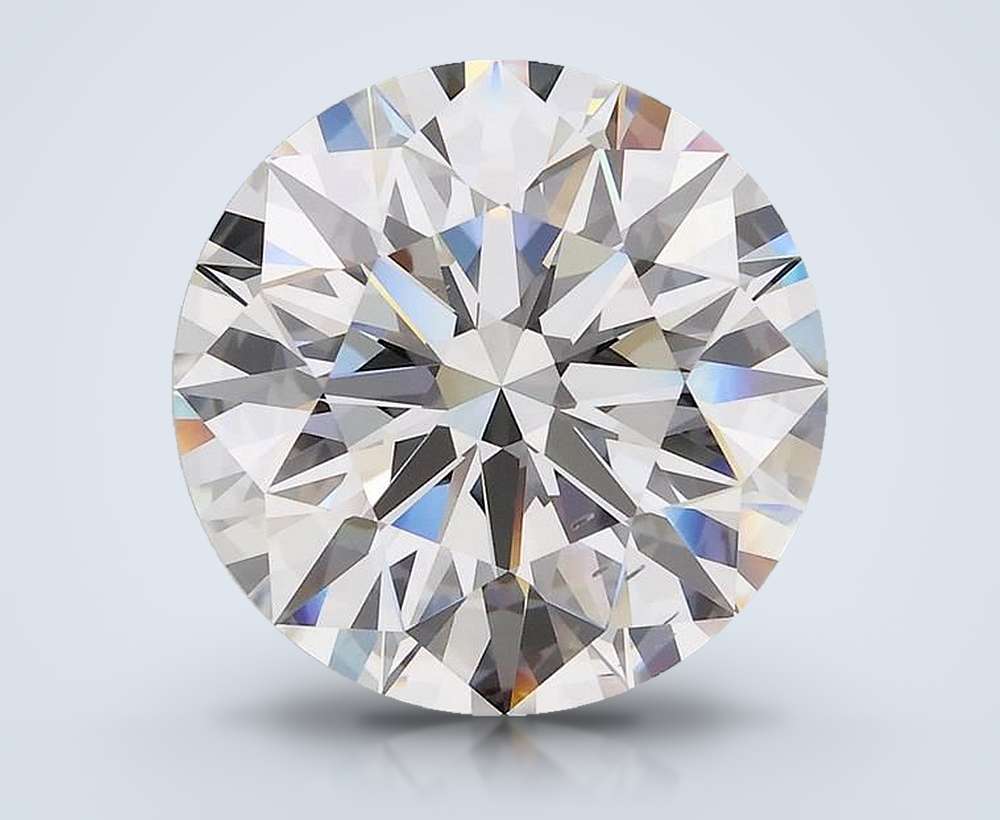 4.47 Carat Round Lab Diamond