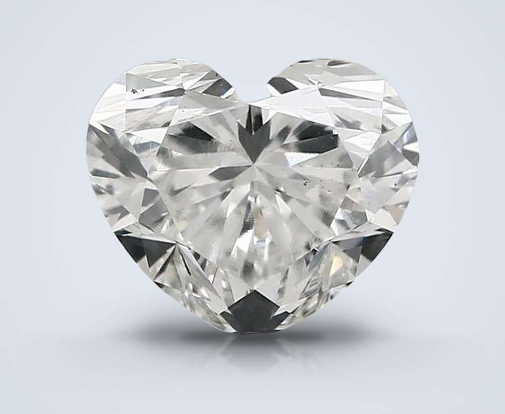 1.71 Carat Heart Natural Diamond