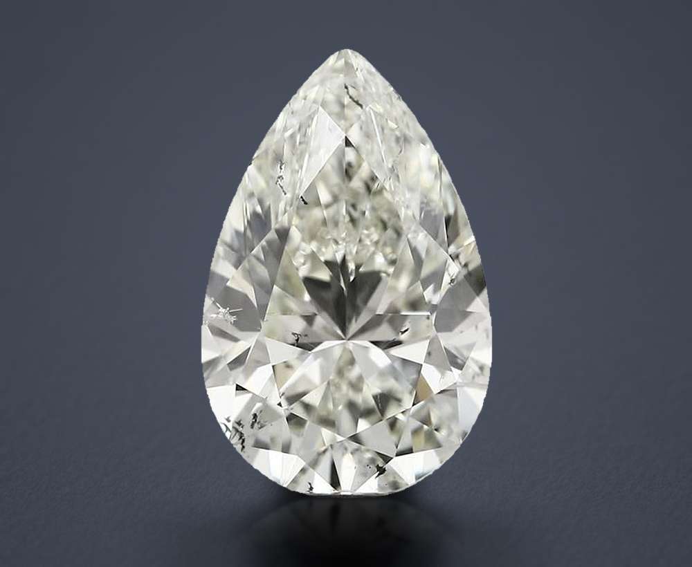 1.50 Carat Pear Natural Diamond