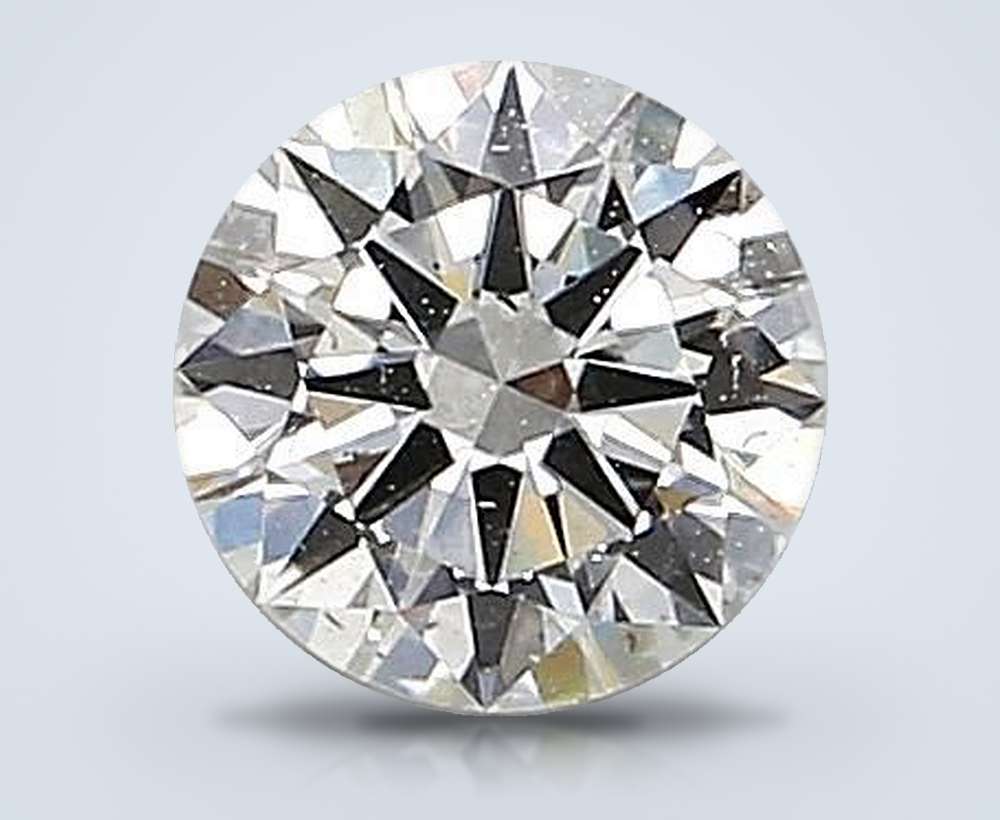 0.44 Carat Round Natural Diamond