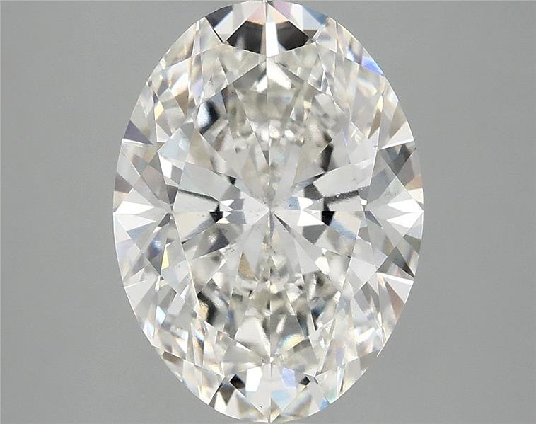 3.94 Carat Oval Lab Diamond