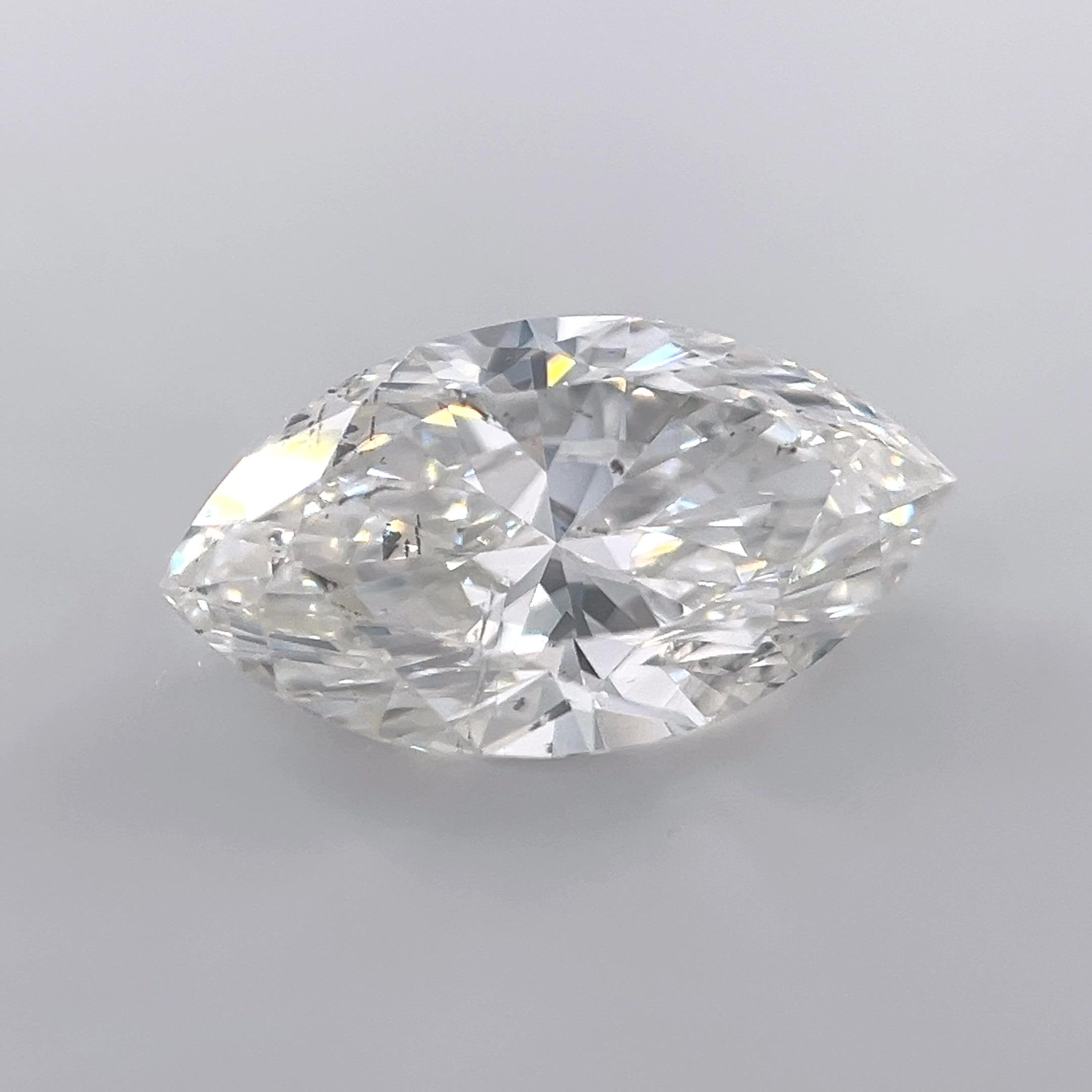 1.70ct J SI2 Rare Carat Ideal Cut Marquise Diamond