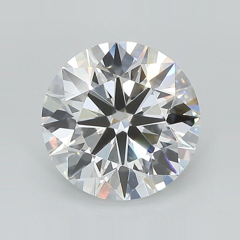 2.84ct D VS1 Rare Carat Ideal Cut Round Lab Grown Diamond