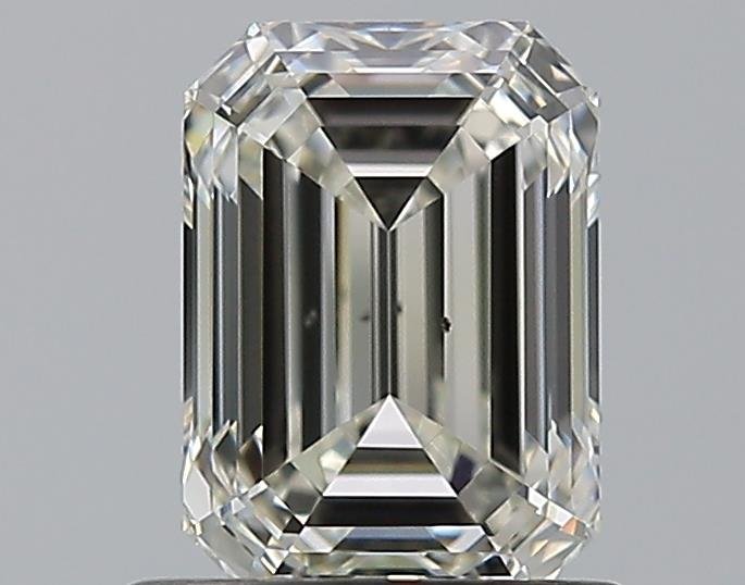 1.01ct K SI1 Excellent Cut Emerald Diamond