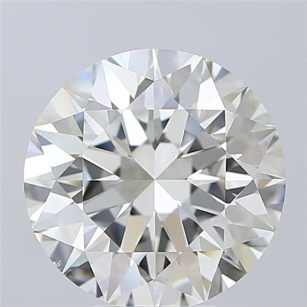 5.50ct I VS2 Rare Carat Ideal Cut Round Diamond