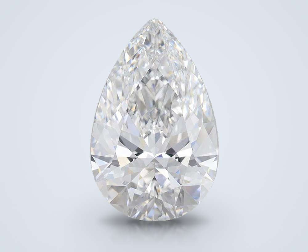 5.39 Carat Pear Lab Diamond