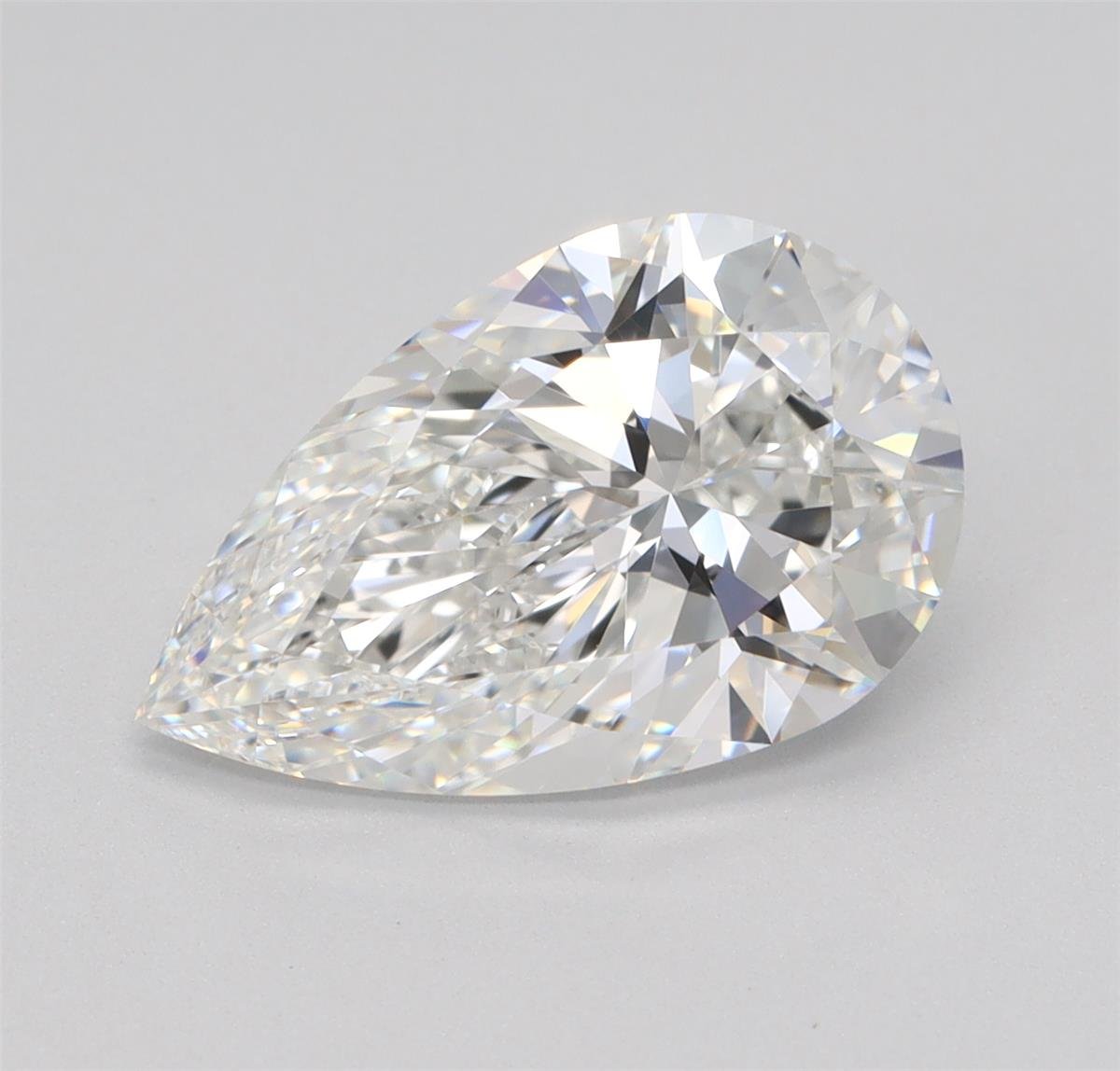 2.34ct G VVS2 Rare Carat Ideal Cut Pear Lab Grown Diamond