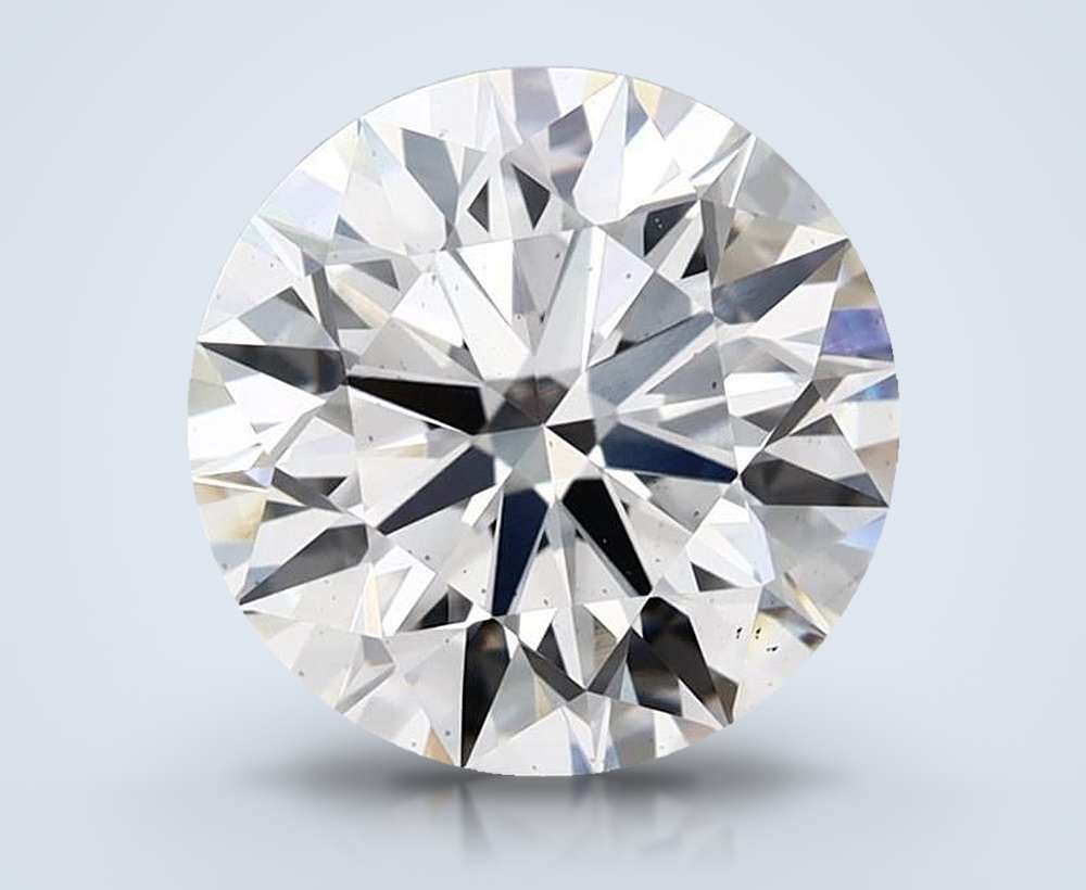 3.56 Carat Round Lab Diamond