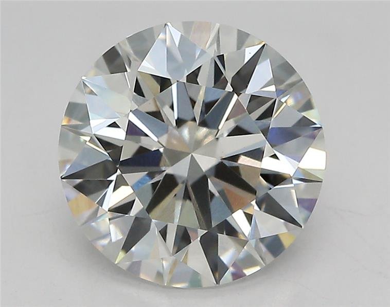 2.59ct F VS1 Rare Carat Ideal Cut Round Lab Grown Diamond