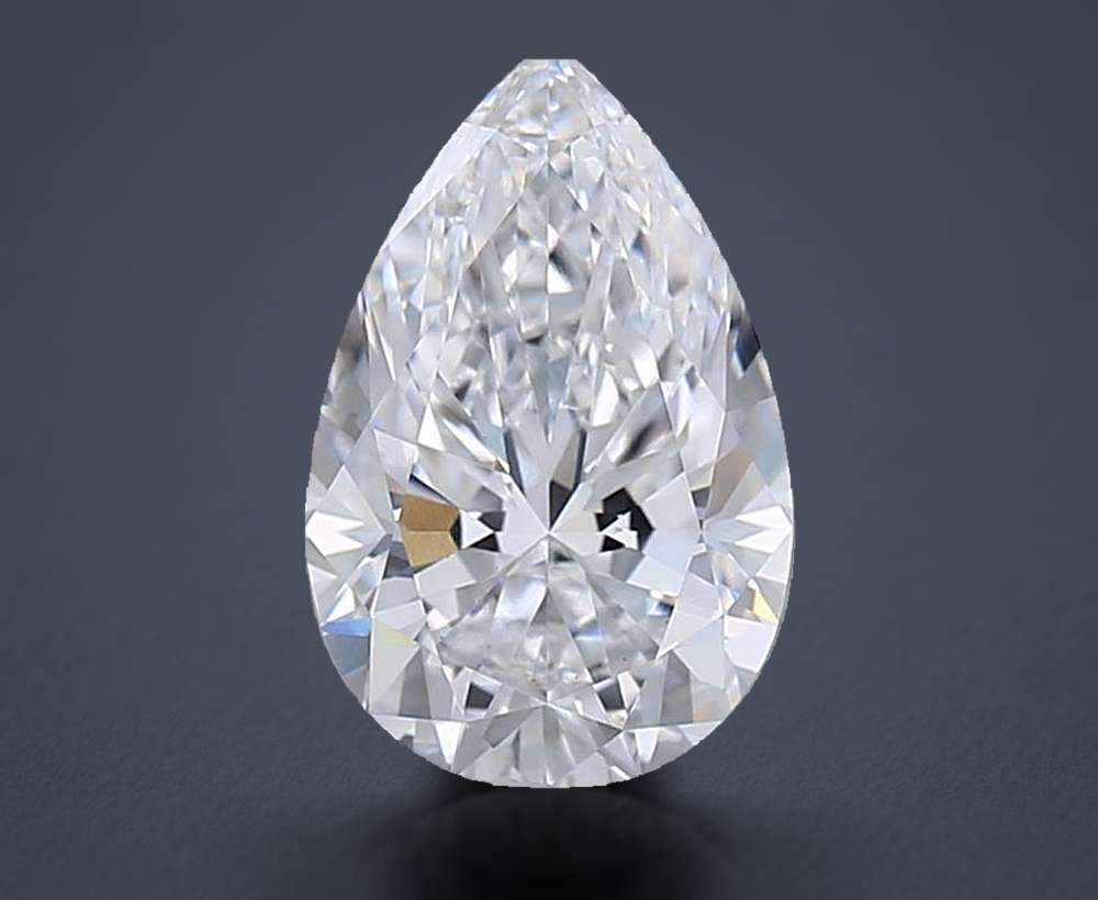 1.60 Carat Pear Lab Diamond