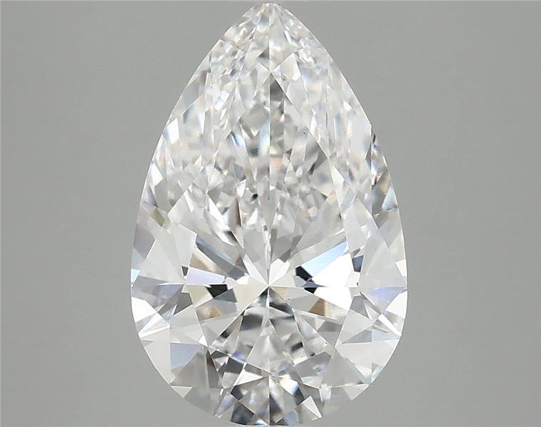 2.84 Carat Pear Lab Diamond