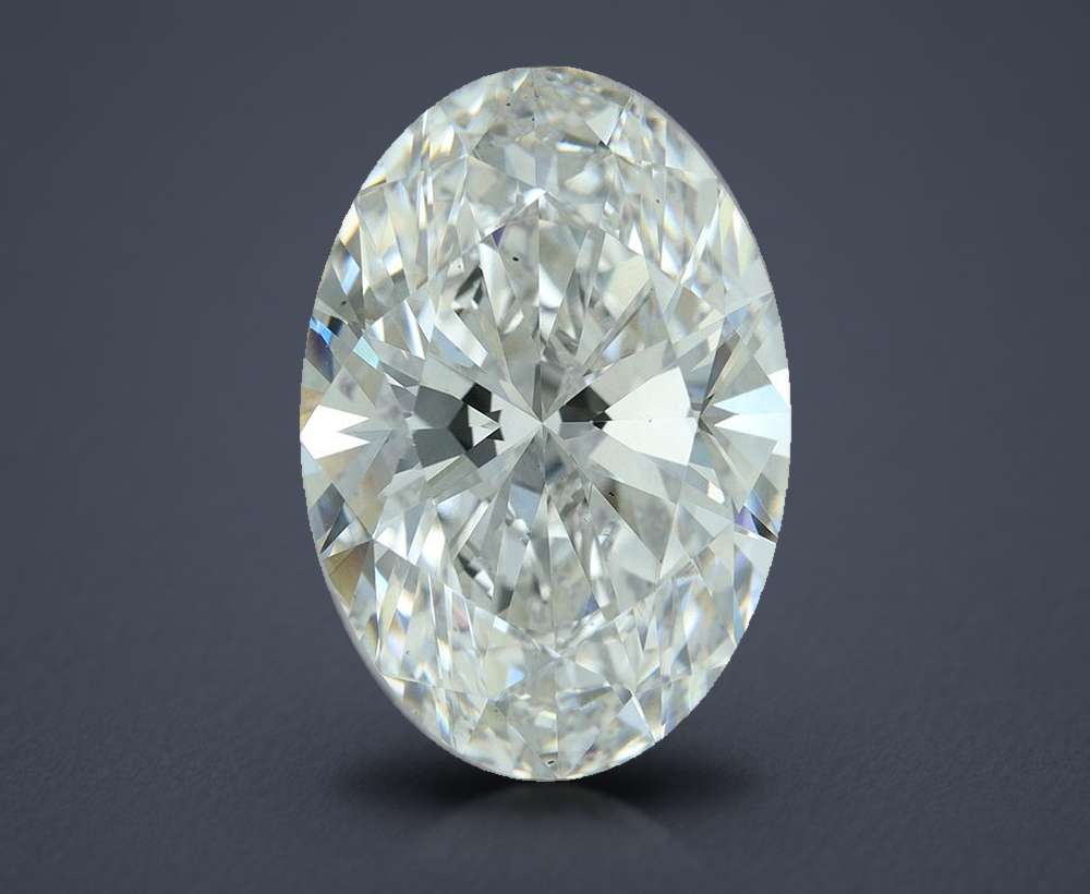 8.52 Carat Oval Lab Diamond