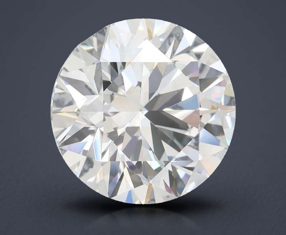 3.58 Carat Round Lab Diamond
