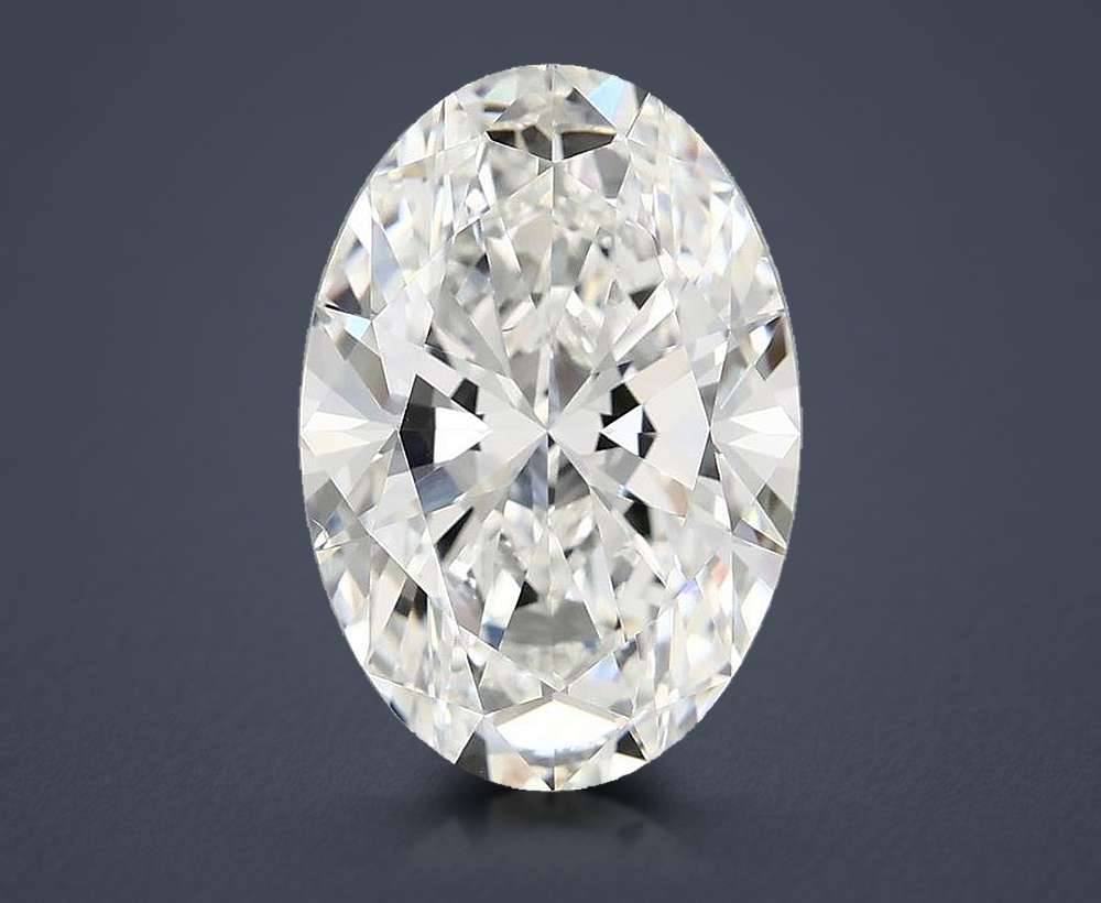 4.90 Carat Oval Lab Diamond