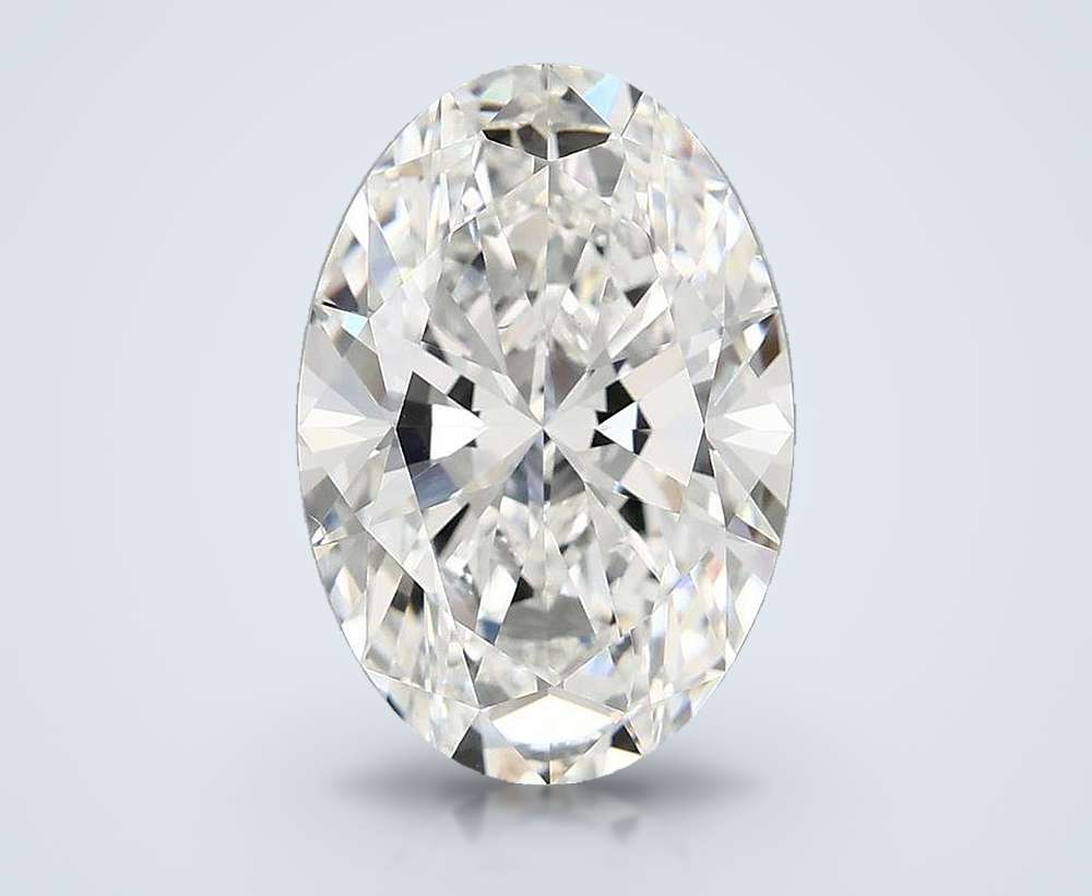 4.90 Carat Oval Lab Diamond